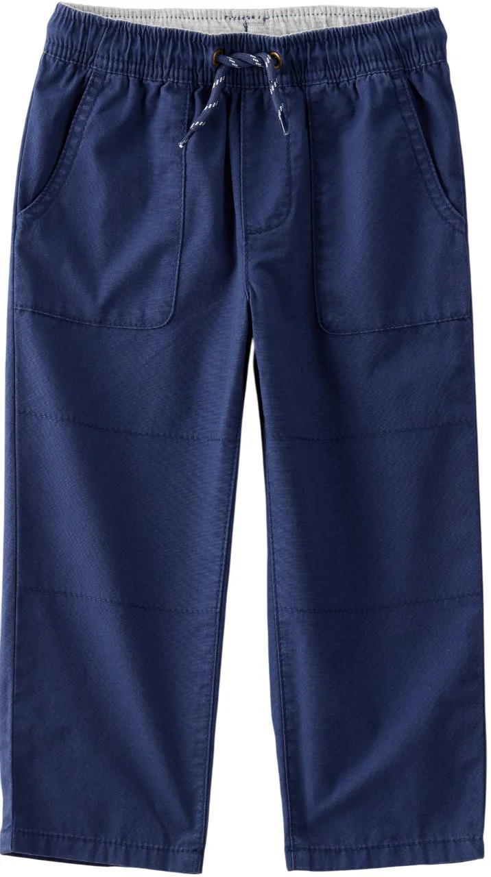 image for Carter's Pantaloni khaki cu snur Pull On Navy foto