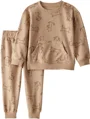 Carter's Комплект 2 в 1 Dog Brown - свитшот и штаны foto