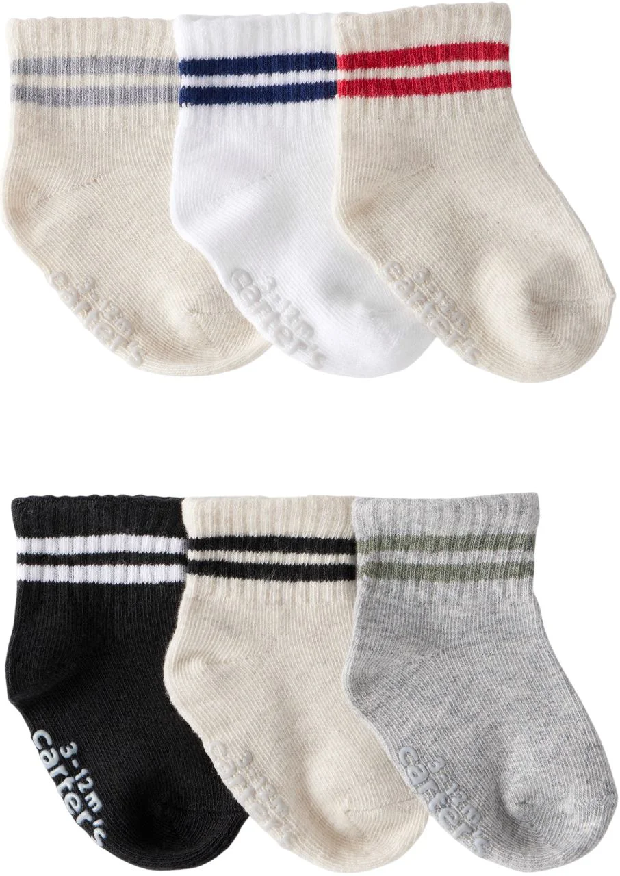 Carter's Set 6 perechi de sosete Multi Stripes foto