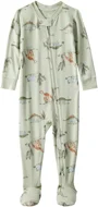 Carter's Pijama din viscoza PurelySoft Green Dino foto