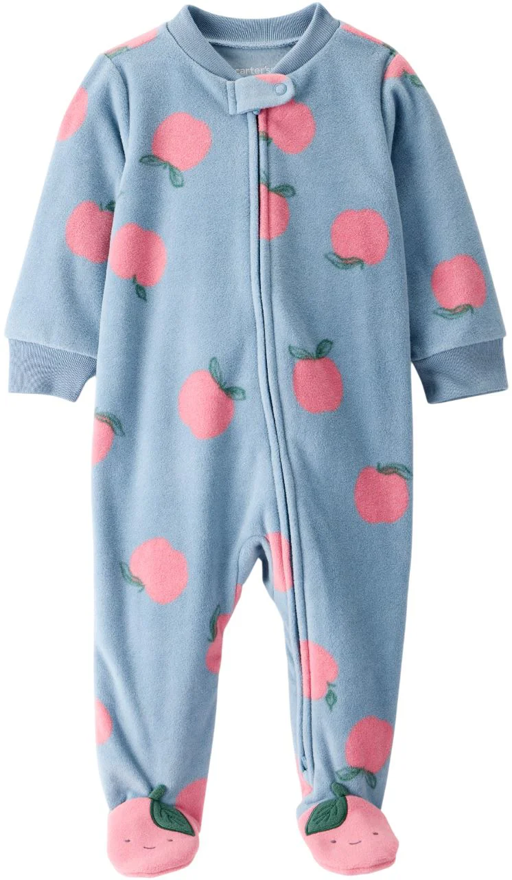 Carter's Pijama din microfleece Apple foto