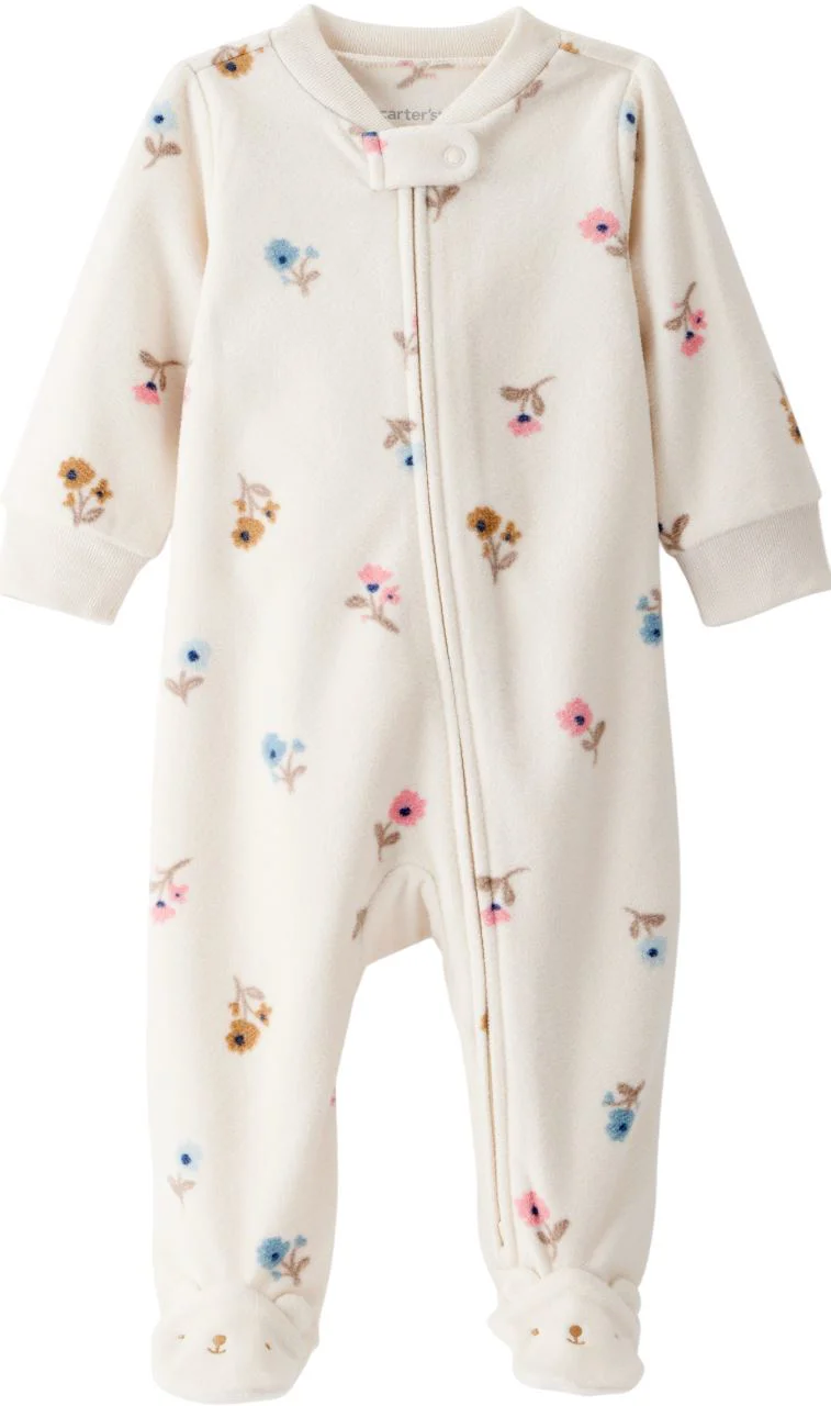 image for Carter's Pijama din microfleece Mini Floral foto