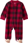 Carter's Pijama din microfleece Plaid Print Christmas foto