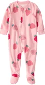 Carter's Pijama din fleece Pink Strawberry foto