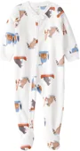 Carter's Pijama din fleece Ivory Woodland foto