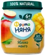 Пюре ФрутоНяня из яблок и манго (6+ мес.), 100 г foto