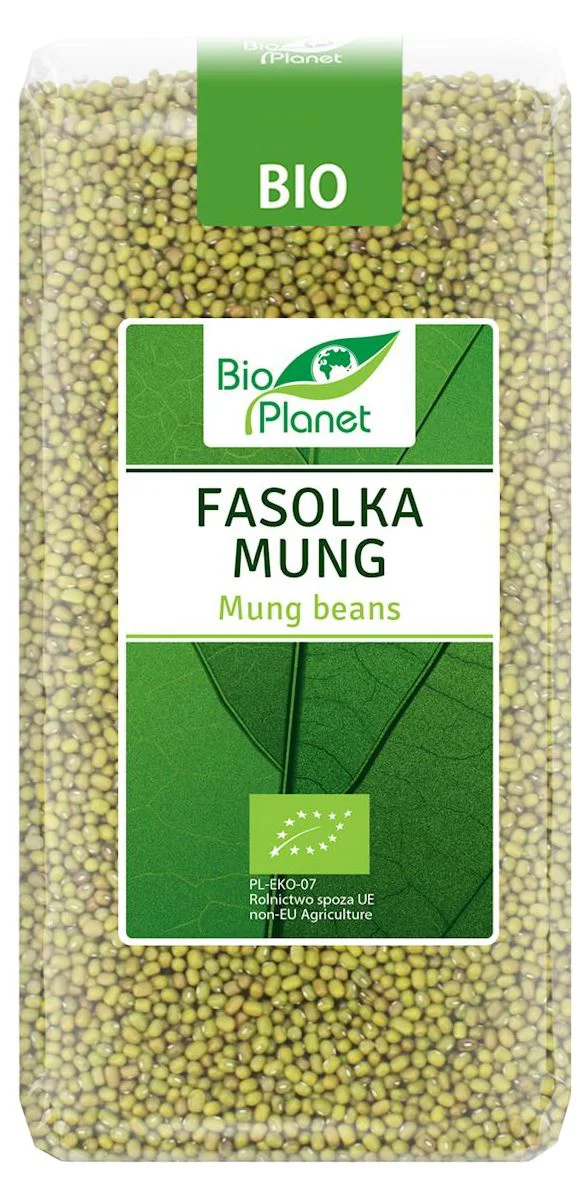 image for Fasole Mung raw bio BioPlanet, 400 g foto