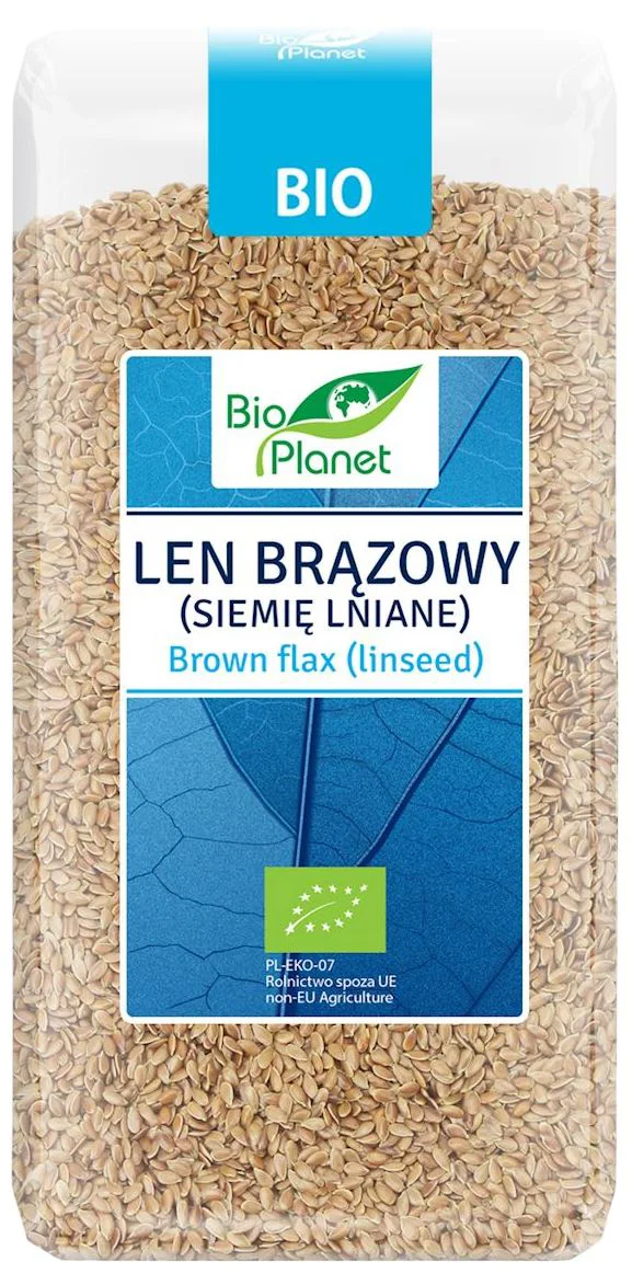 Семена льна BioPlanet, 400 г foto