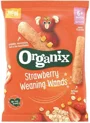 Снэк био Organix из кукурузы и овса с клубникой (6+ мес.), 25 г foto