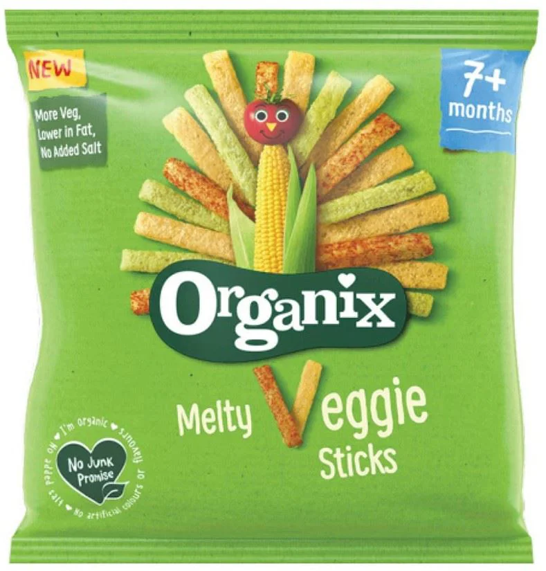image for Палочки Bio Organix из кукурузы с овощами (7+ мес.), 15 г foto