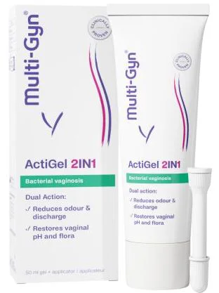 image for Гель 2-в-1 для лечения вагиноза Multi-Gyn Actigel, 50 мл foto