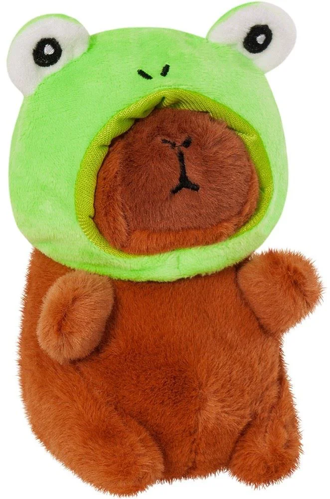 Jucarie de plus Stip Capibara - broasca, 13 cm foto