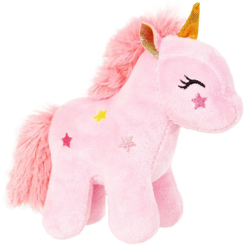 Jucarie de plus Stip Unicorn multicolor, 13 cm foto
