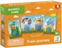 Joc magnetic Dodo Calatorie cu trenul, 8 el. foto