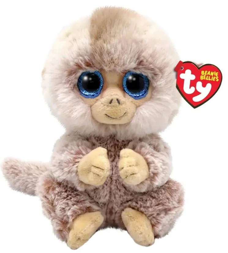 Jucarie de plus TY Beanie Bellies Maimutica Stubby, 20 cm foto