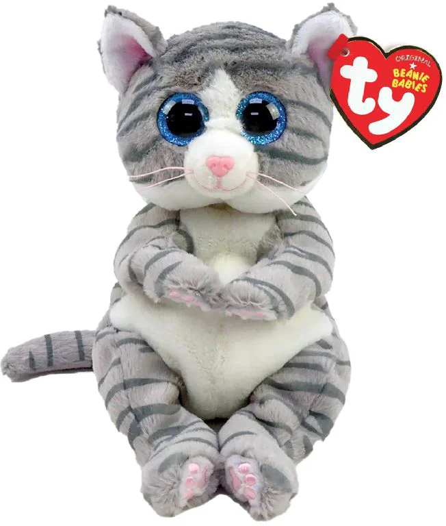 image for Jucarie de plus TY Beanie Bellies Pisica Mitzi, 20 сm foto