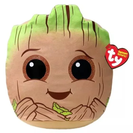 Мягкая игрушка TY Squishy Beanies Грут, 25 см foto