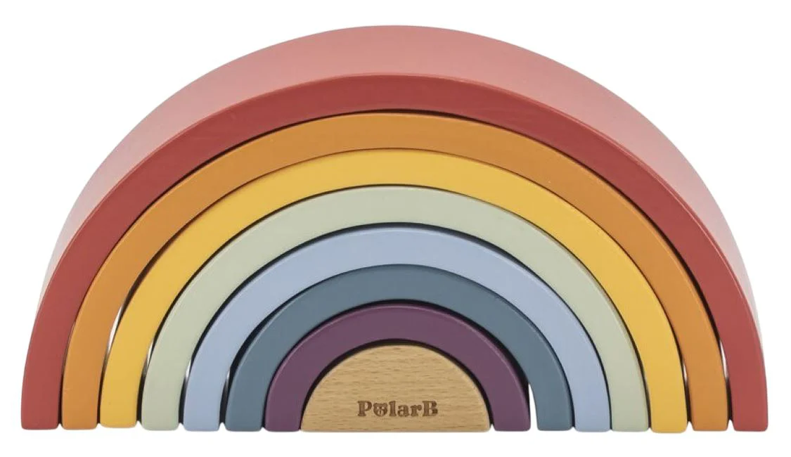 Joc din lemn pentru dezvoltare Viga Toys Rainbow foto