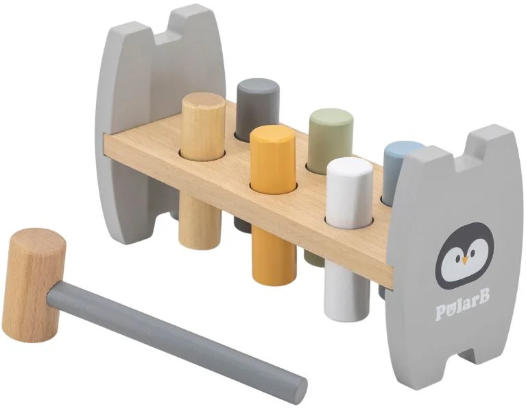 image for Joc din lemn Viga Toys Pinguin foto