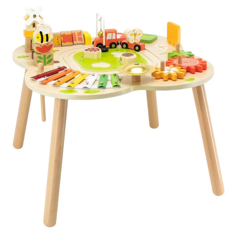 image for Столик с активностями Viga Toys Ферма foto