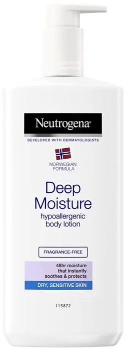 image for Lotiune de corp pentru piele sensibila Neutrogena Deep Moisture, 400 ml foto