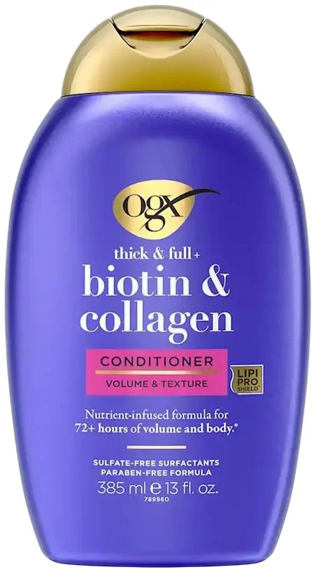 image for Бальзам-кондиционер для объёма OGX Biotin&Collagen, 385 мл foto