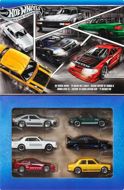 Set de masinute Hot Wheels "Strazile Japoniei", 1:64 foto