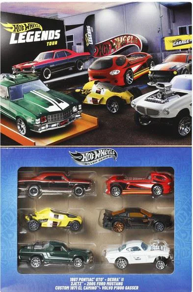 Set de masinute Hot Wheels "Turul Legendelor", 1:64 foto