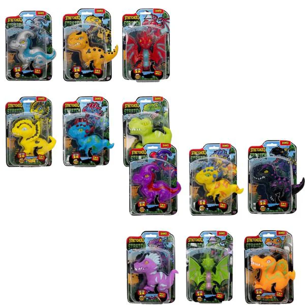 image for Игрушка-антистресс HTI Stretch Squad Dino foto