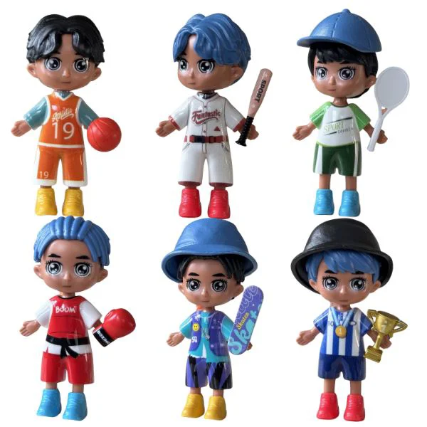 image for Figurina Little Corner, seria "Ziua sportului baietilor" foto
