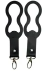 Силиконовые крючки для коляски Petite&Mars Black, 2 шт. foto