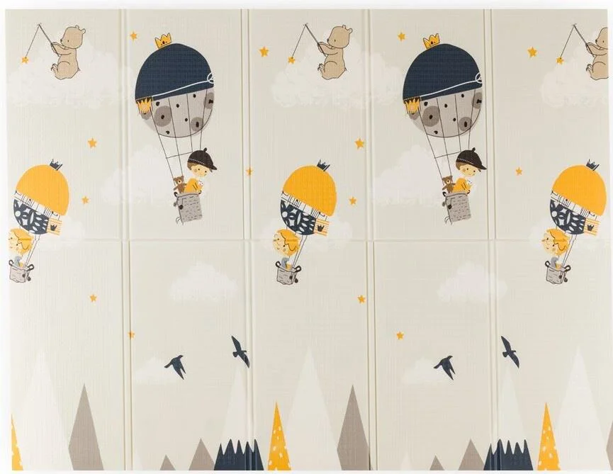 image for Складной игровой коврик 2 в 1 Petite&Mars Campy Mountains&Triangles foto