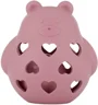 Zornaitoare din silicon Petite&Mars Bear Basil Dusty Rose foto