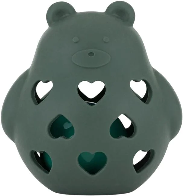 Zornaitoare din silicon Petite&Mars Bear Basil Misty Green foto