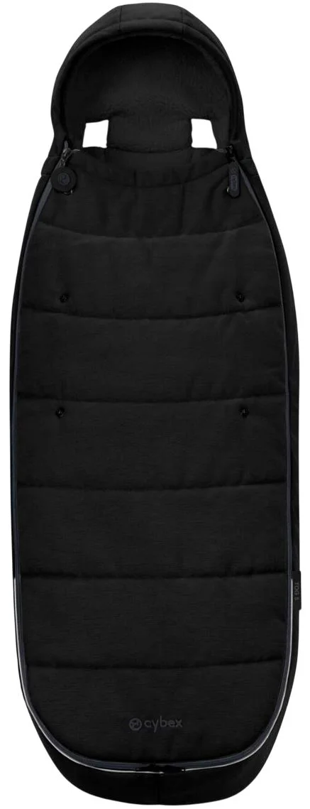 image for Зимний конверт-чехол для коляски Cybex Gold Black foto