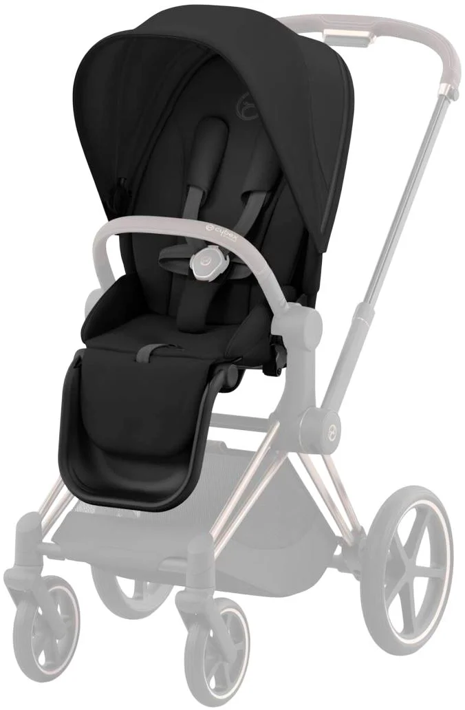 image for Set textil pentru carucior Cybex Priam Sepia Black foto