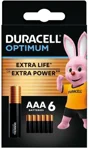 Baterii Duracell Optimum tip AAA, 6 buc. foto