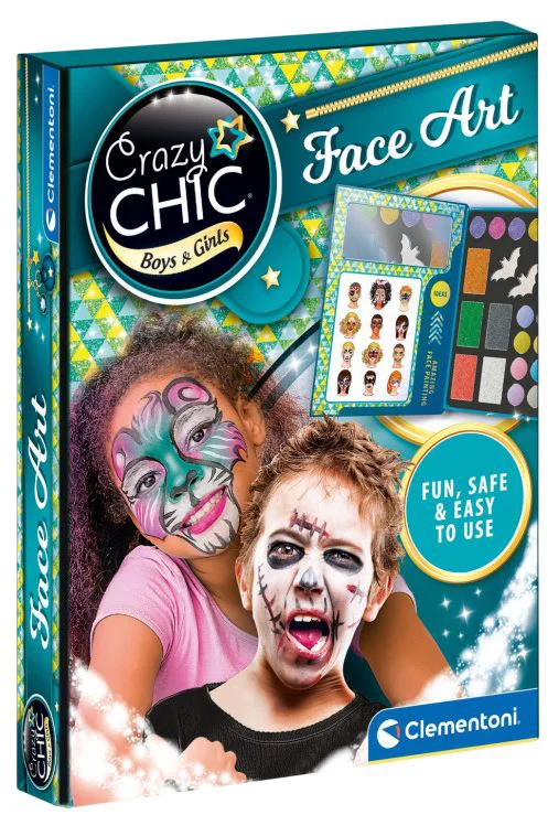 Набор для макияжа Clementoni Face Art Crazy Chic foto