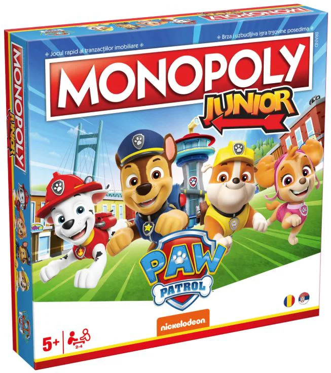 image for Joc de masa Monopoly Junior "Patrula Catelusilor", RO foto