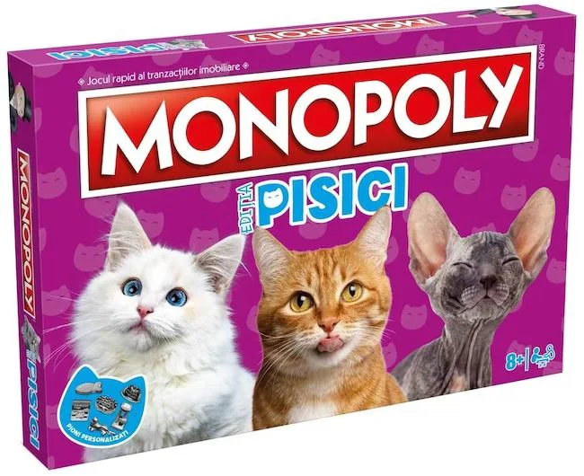 image for Joc de masa Monopoly "Pisici", RO foto
