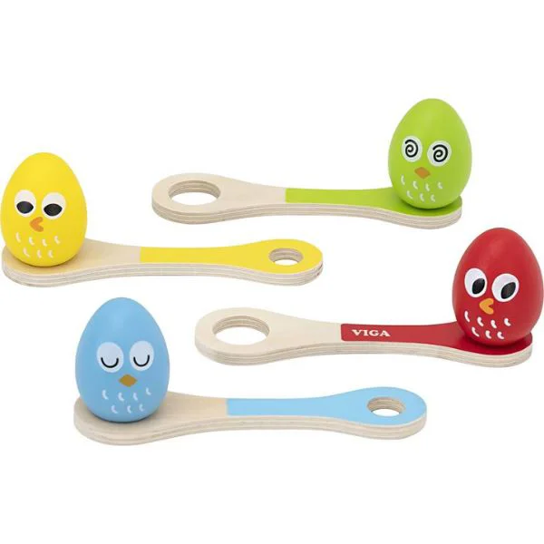 Set de joaca Viga Toys Cursa cu ou si lingura foto