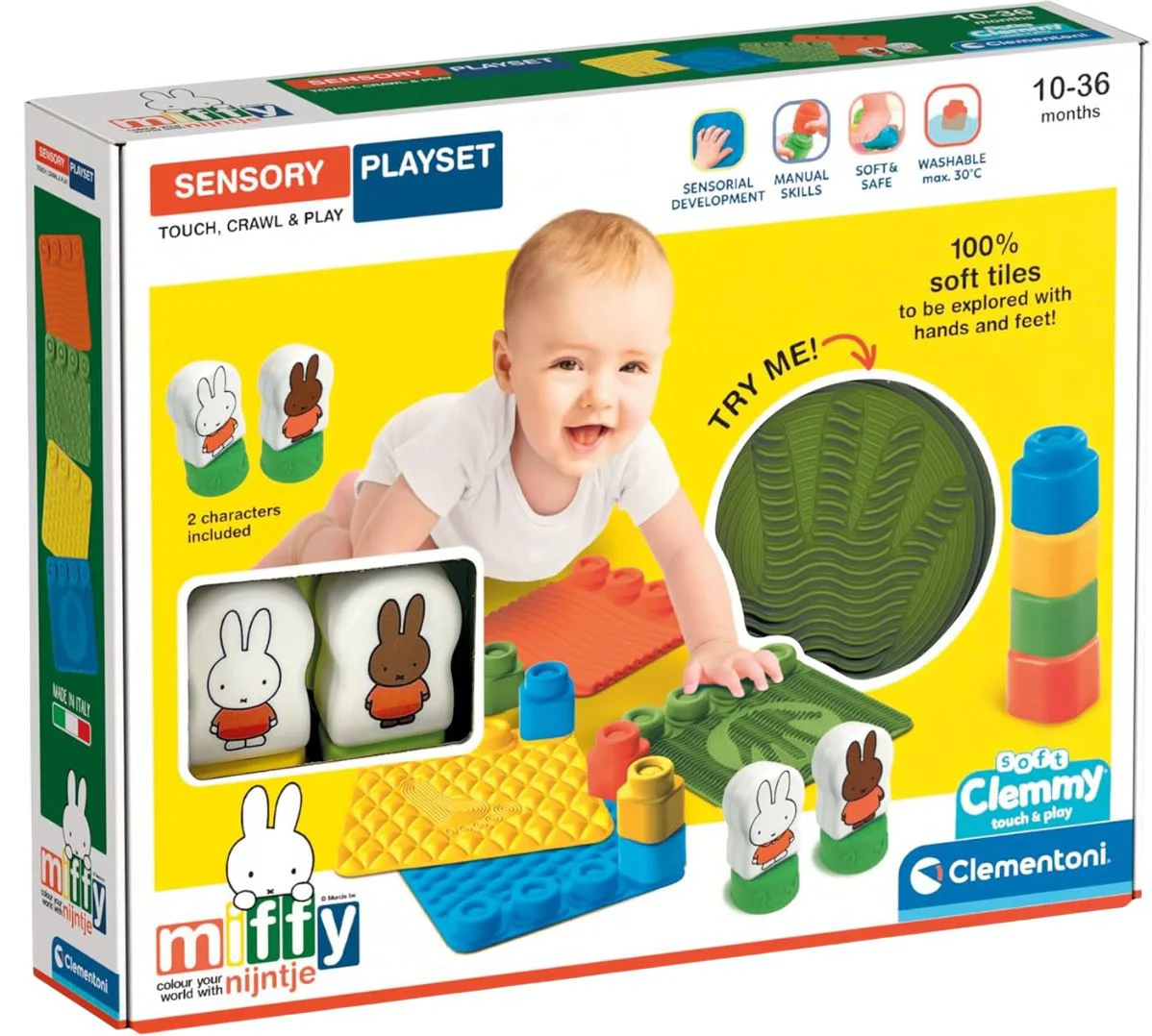 Covoras senzorial Clementoni Miffy foto