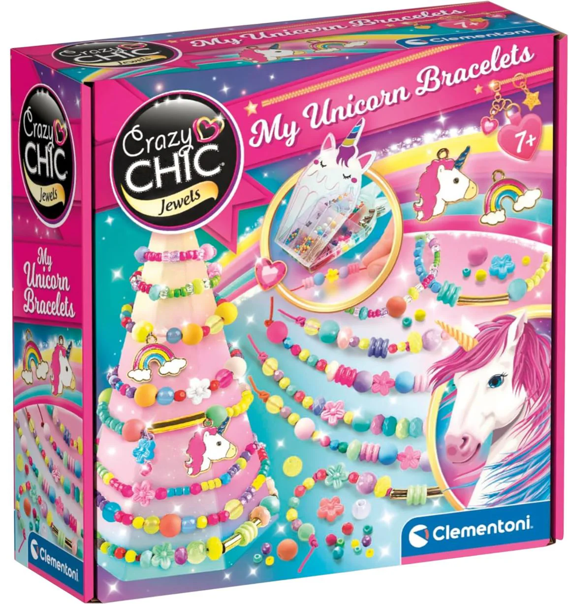 image for Набор для создания браслетов Clementoni My Unicorns foto