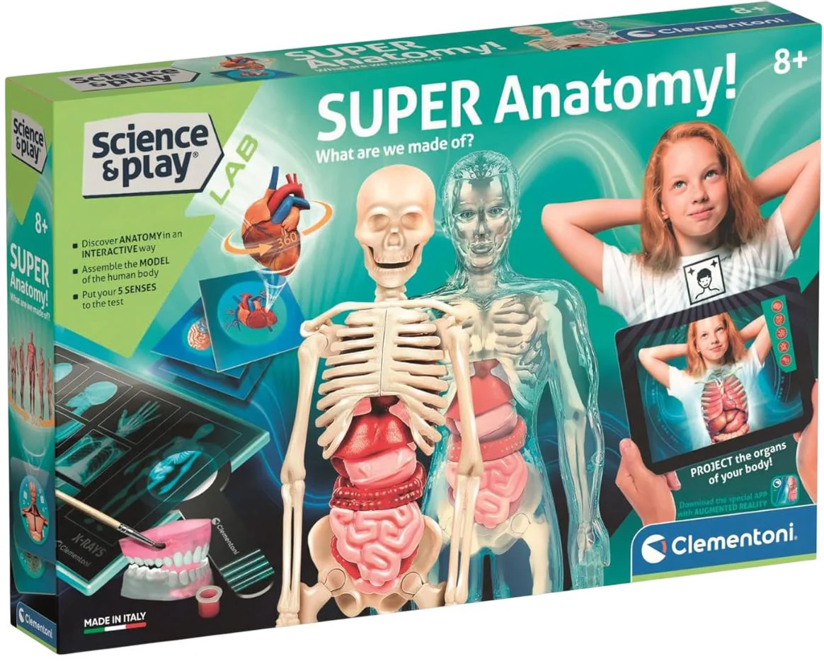 image for Игровой набор Clementoni Super Anatomy foto