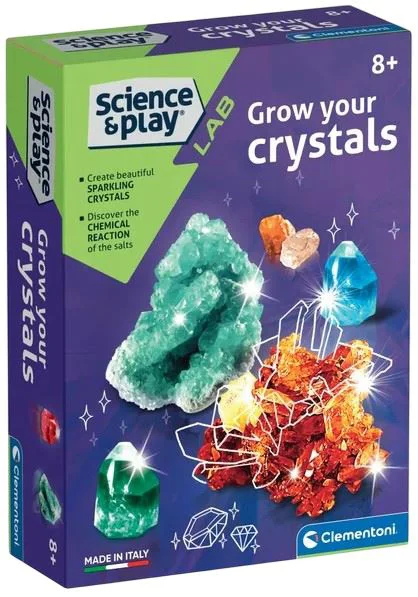 image for Игровой набор Clementoni Вырасти свой кристалл foto