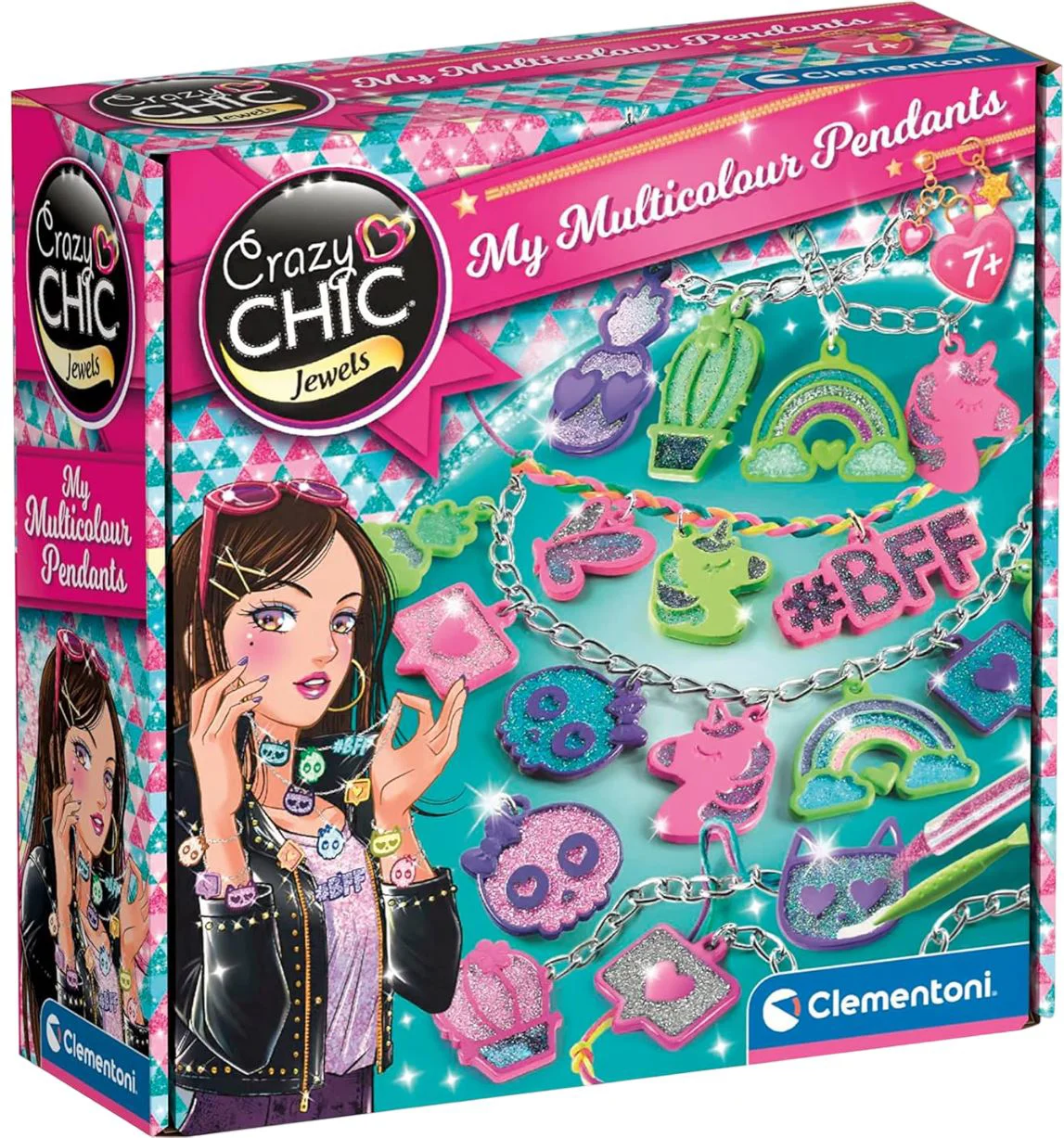 image for Набор для творчества Clementoni Браслеты My Multicolour Pendants foto