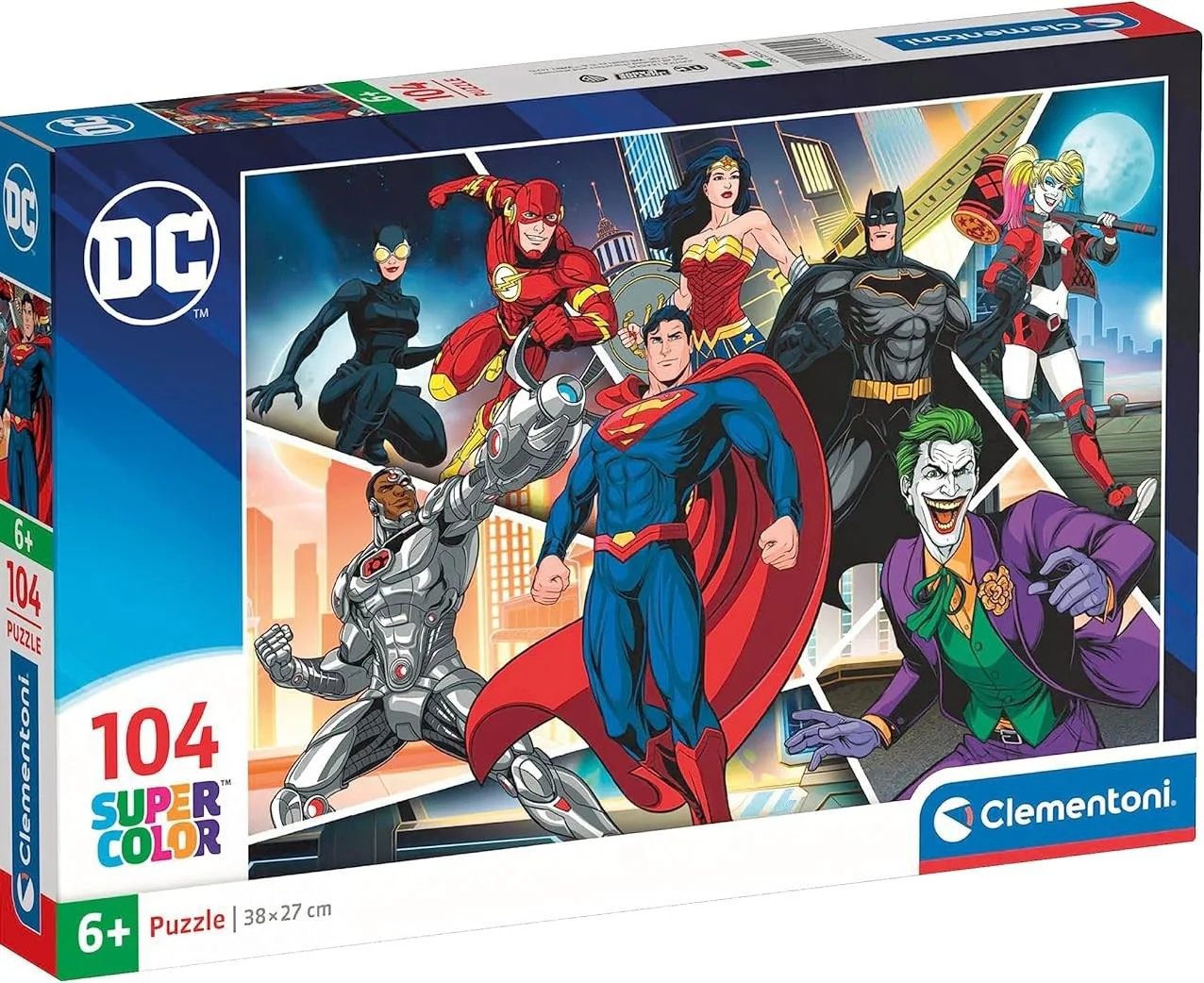 Puzzle Clementoni DC Comics, 104 el. foto
