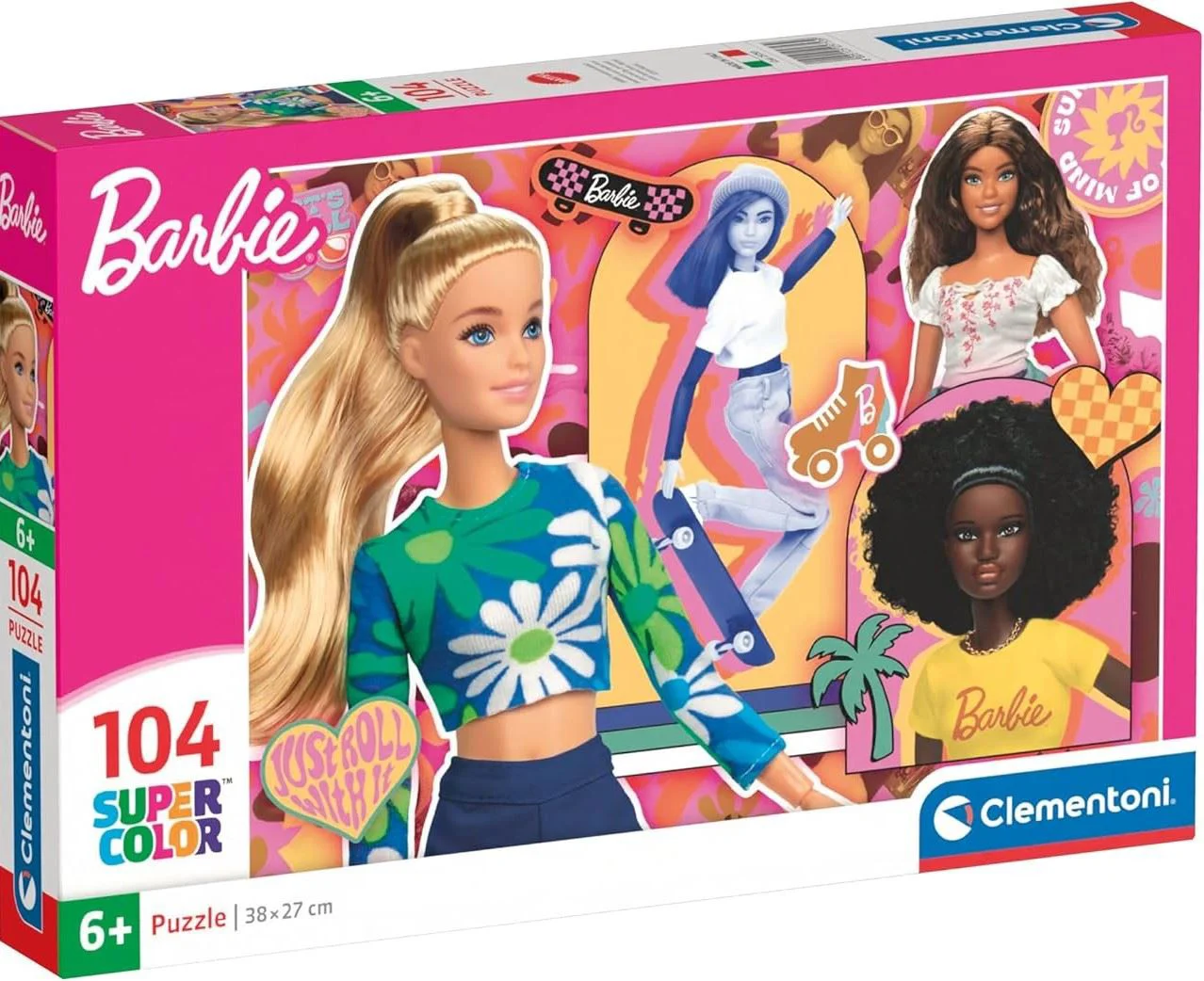 Puzzle Clementoni Barbie, 104 el. foto