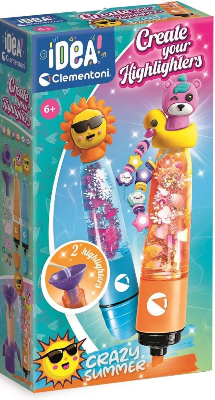 image for Игровой набор Clementoni Лаборатория по созданию маркеров Crazy Summer foto