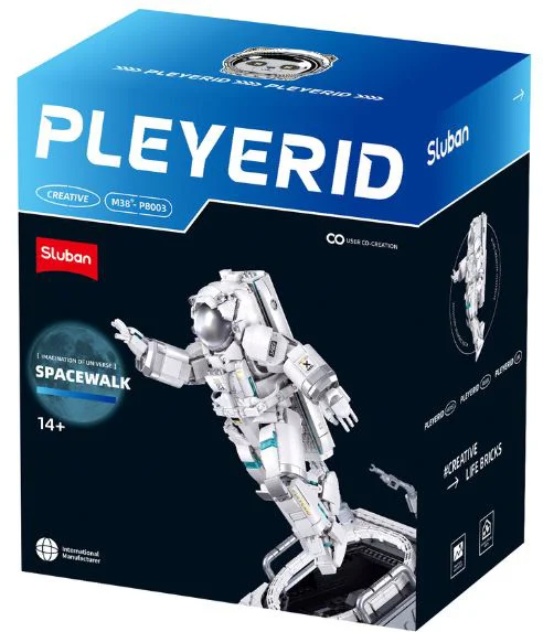 Constructor Sluban Astronaut, 1401 el. foto
